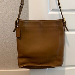 Coach Leather Shoulder Bag